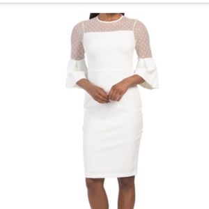 Eliza J Illusion dress